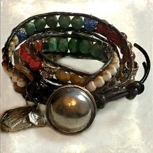 Handmade Triple Wrap Bracelet